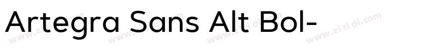 Artegra Sans Alt Bol字体转换 Artegra Sans Alt Bol字体转换
